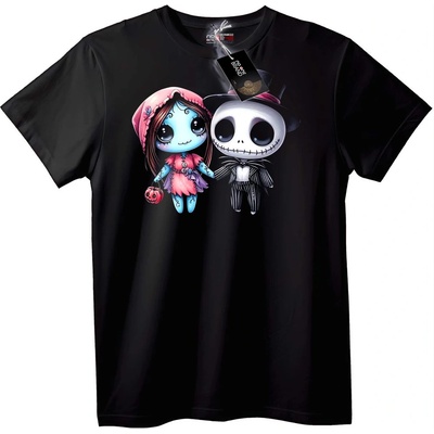 NOONEBRAND Тениска Sally и Jack - L, White