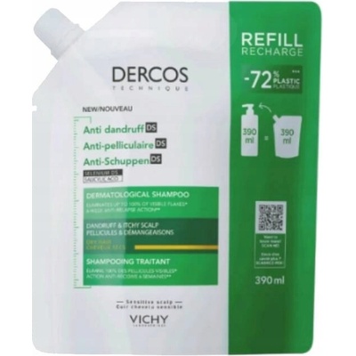 Vichy Dercos DS Ecorefill Šampón na suché vlasy 390 ml
