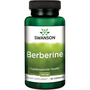 Swanson Berberine, 400 mg, 60 капсули, Swanson (SW1411)