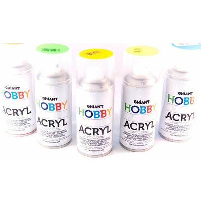 Hoby akrylová farba v spreji 150 ml strieborná