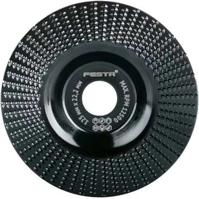 Rašplový kotouč plochý FESTA jemný 125x22.2mm 21805