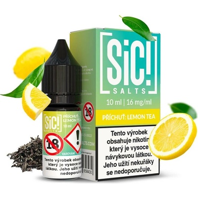 Sic! Salts Lemon Tea Ice 10 ml 16 mg