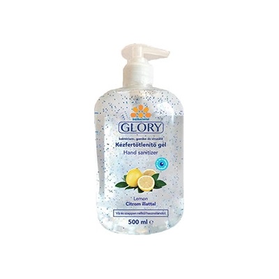 Glory dezinfekčný gél na ruky s jemnou citrónovou vôňou 500 ml