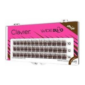 Clavier CLAVIER_Wide Du2o bundles row twist C volume 10D 10-12-14mm Brown