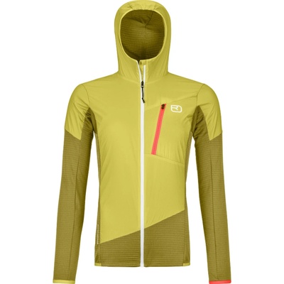 Ortovox W's Ladiz Hybrid Jacket žlutá