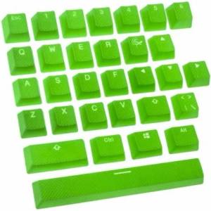 Ducky Капачки за механична клавиатура Ducky - Green, 31-Keycap Set, зелена (DUCKY-ACC-31-USRDGNNO1)