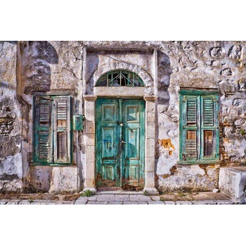 DIMEX ART s. r. o Флизелинов фототапет стара къща, сими 375 x 250 см