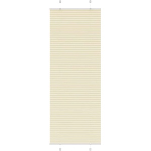 vidaXL Плисирана щора Cream 80x200 cm Ширина на плата 79, 4 cm (4015309)