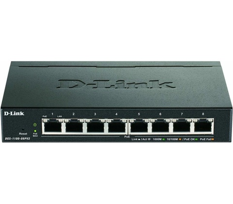 D-Link DGS-1100-08PV2/E