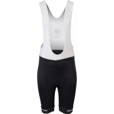 AGU krátké s laclem Replica Visma Lease a Bike K 2024 černá/bílá