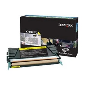 Lexmark Оригинален тонер Lexmark Жълт X748H3YG за X746|X748 1K "X748H3YG (X748H3YG)