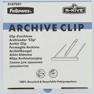 Fellowes ARCHIVING CLIPS FELLOWES 50 PCS