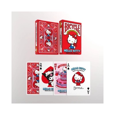 Cartamundi Deutschland Bicycle® Hello Kitty - 50th Anniversary (Designer Spielkarten, Poker, Skat. . . ) | United States Playing Card Company (USPC)