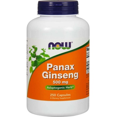Now Foods Panax Ginseng 500 mg 250 kapsúl
