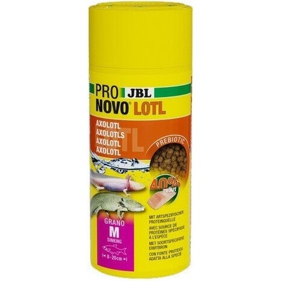 JBL Основна гранулирана храна за аксолоти JBL PRONOVO LOTL GRANO XL 250ml (J3135800)