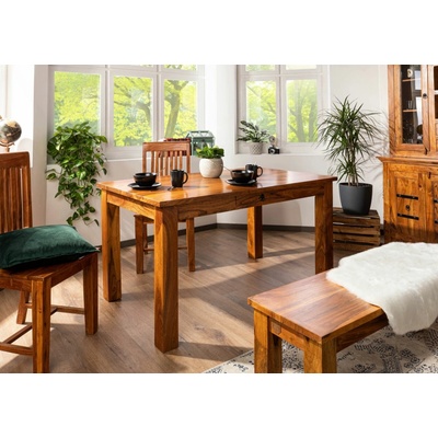 Bighome CAMBRIDGE HONEY Jedálenský stôl 120 x 85 cm akácia