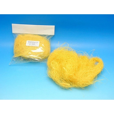 SK Label Vlákno kokos. 25g - stř.žluté 9395