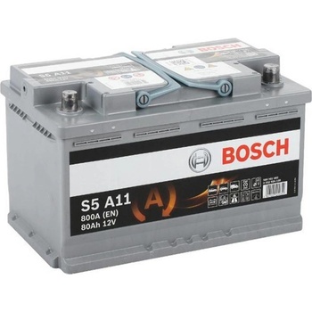 Image 1 of Bosch S5 AGM 80Ah 800A right+ (0092S5A110)