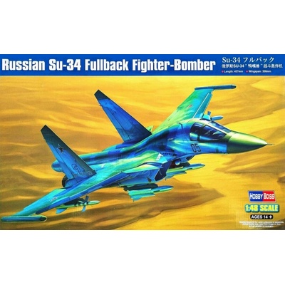 Hobby Boss Russian Su-34 Fullback Fighter-Bomber 1:48