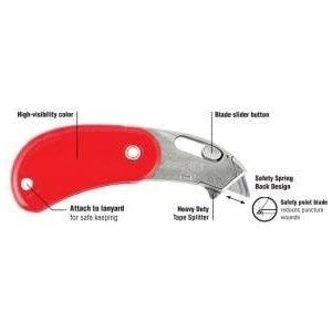 PHC Safe knife PHC PSC2 red