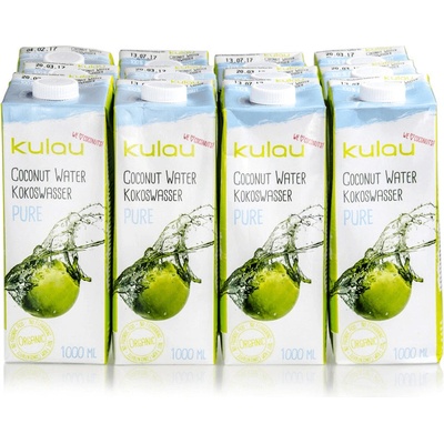 Pure Kulau 100% bio kokosová voda 12 x 1 l