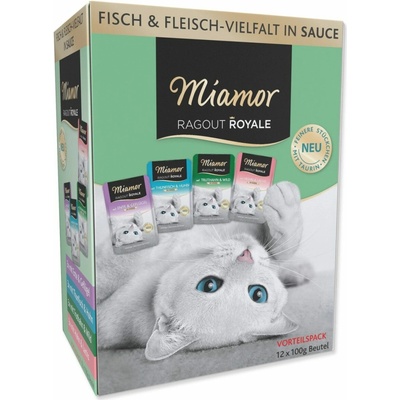 MIAMOR Ragout Royale Adult Mix in gravy Box 12 x 100 g