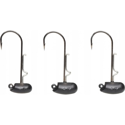 Savage Gear jigová hlava NED JIGHEAD MATT BLACK vel.1 9g 3 ks