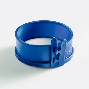 coox Силиконова форма COOX с порцеланова основа в син цвят - Ø12 х h4 см (COOX 1616-311)