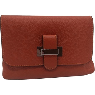 Donatella dámská kožená kabelka 16219 PAPAYA