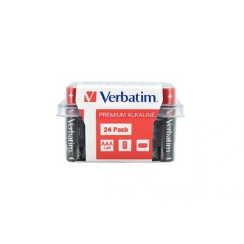 Verbatim Батерия Verbatim ALKALINE BATTERY AAA 24 PACK (BOX) (49504)