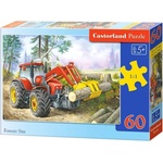 Castorland Пъзел Castorland от 60 части - Работа в гората (B-06601-1) - baby