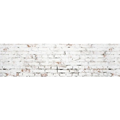 mySPOTTI Samolepící PVC tapeta do kuchyně splash Bílé cihličky, rozměry 60x220 cm
