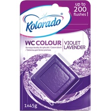 Kolorado WC čistiaca kocka FIALOVÁ LEVANDUĽA 45 g