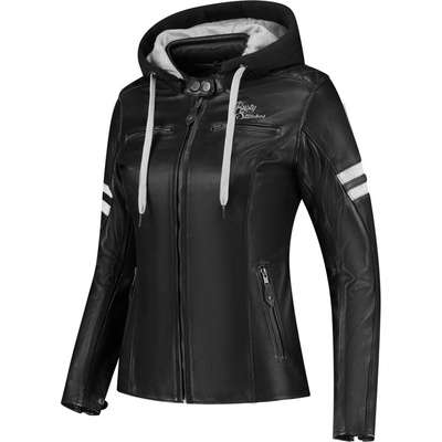 Rusty Stitches Jack Joyce Hooded V2 čierno-biela