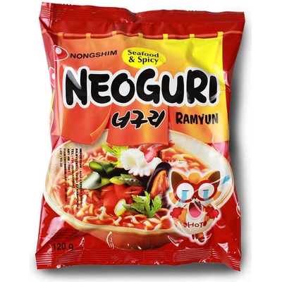 Nongshim polievka NeoGuri (Hot) Ramyun pre 2 osoby 120 g