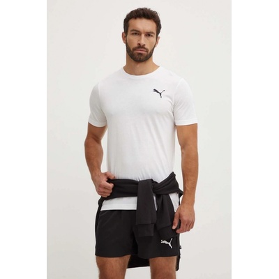 Puma pánske tričko Essentials Small Logo Tee biele