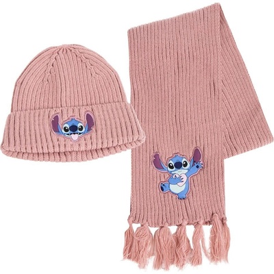 Lilo a Stitch Set čepice se šálou Disney Stitch