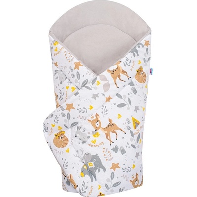 New Baby Detská zavinovačka Srnček sivá Sivá
