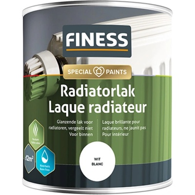 SPS Barva na radiátory 0,75l , Barevný odstín bílá (1410), Velikost 750 ml, Vzhled lesk