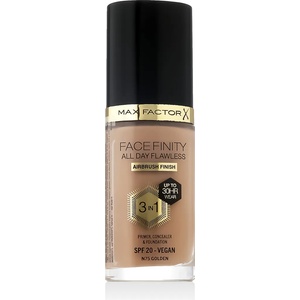 MAX Factor Face Finity All Day Flawless 3in1 Foundation SPF 20 30 ml нюанс N75 Golden