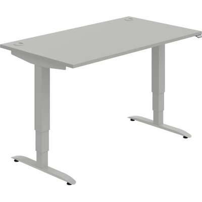 OFFICE PRO s.r.o. HOBIS výškovo nastaviteľný stôl MOTION MS 3 1400, stand.ovládanie, šedá