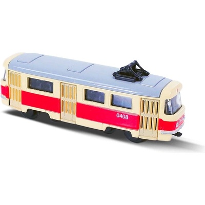 Rappa Метален ретро трамвай, 8.5 см