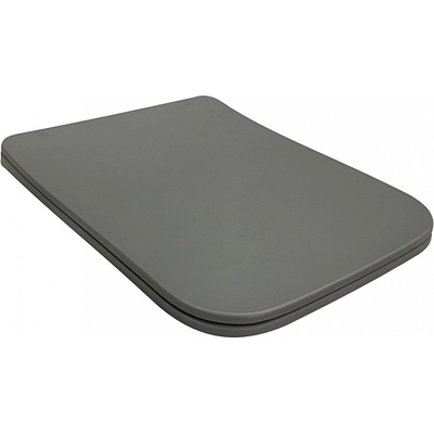 Inter Ceramic ТОАЛЕТНА СЕДАЛКА И КАПАК ЗАБАВЕНО ПАДАНЕ icc 5135mg КВАДРАТ СИВ (icc 5135mg)