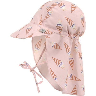LÄSSIG kloboučekSun Protection Flap ice cream pale pink