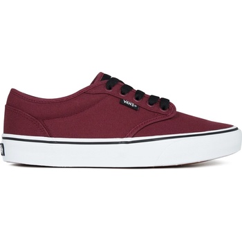 Vans Мъжки маратонки Vans Atwood Canvas Trainers Mens - Oxblood/White