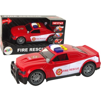 Lean Toys Hasičské auto červené 1:14