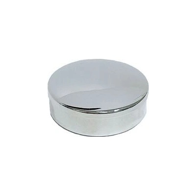 Infinitysilver stříbrná kulatá krabička hladká BOX037