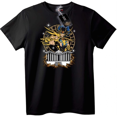 NOONEBRAND Тениска Saint Seiya Лъв - 6XL, White