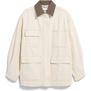 Armedangels Дамско ежедневно яке ARMEDANGELS Women's Workwear Canvas Jacket Casual jacket - Undyed (103-2913-0214)