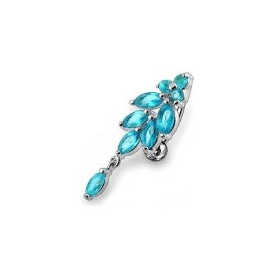 Šperky4U stříbrný piercing do pupíku BP01269-Q